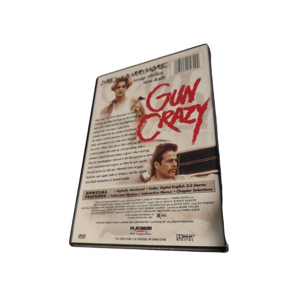 Gun Crazy DVD Starring Drew Barrymore - Picture 3 of 3
